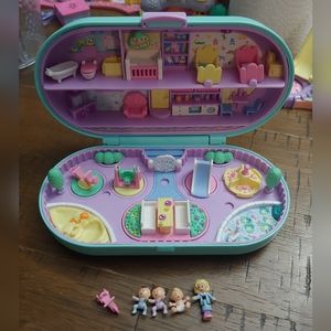 Vintage 1992 Polly Pocket Nursery Stamper Set